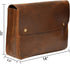 Jajmo Legacy Premium Top Grain Leather Laptop Sleeve - Fits 15” Laptops - Vintage Style Messenger Bag