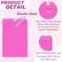 Geyee 100 Pcs Gummed Mailing Envelopes, Manilla Envelopes for Storing or Mailing (Rose Pink, 10 x 13 Inch)