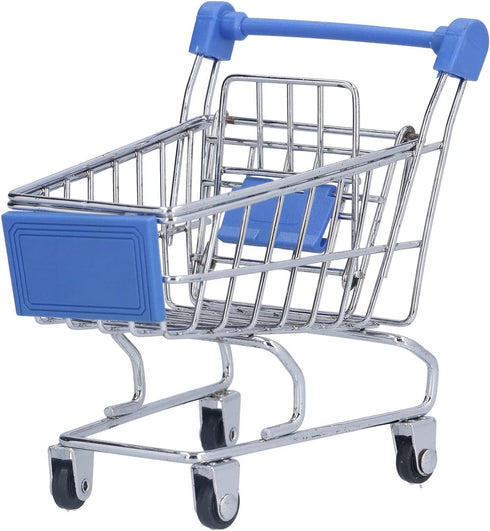 Compact Rolling Handcart - Versatile Storage Solution for Home and Office