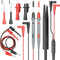 Electrical Multimeter Test Leads Set with Alligator Clips, Test Hook, Probes, Professional Kit 1000V 10A