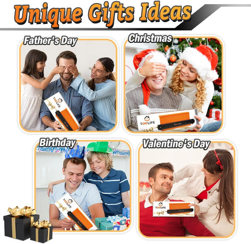 Gadgets(10Inch) TOOLIFE Contour Gauge,Christmas Gifts for Men Dad Husband,Woodworking Tools for Flooring Carpentry