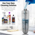 14 oz 3 Commercial Mops for Floor Cleaning Wet Spray Mop with Refillable Bottle and Washable Microfiber Pads Home