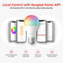 Sengled Bulbs Bulbs, Bulbs 2700K-6500K Dimmable, 60W, (4P+ 1 Dual Mode Smart Light with Remote & App Control, Color