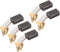 uxcell 10 Pack 999-043 Carbon Brushes, 18x11x7mm for Electric Hammer Drill Motor