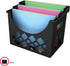 Deflecto Sustainable Office Desktop File Organizer, 9.6" x 13.3" x 8.5", Black