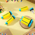 Ctosree 50 Pcs Pencils Shaped Pencil Sharpeners, Manual Bulk Colored Pencil Sharpener for Kids, Motivational Gift