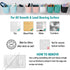 6 Pack Wall Caddy Pen Holders, Large Pencil Cups Organizer for Marker / Remote / Crayon / White Board Accessories