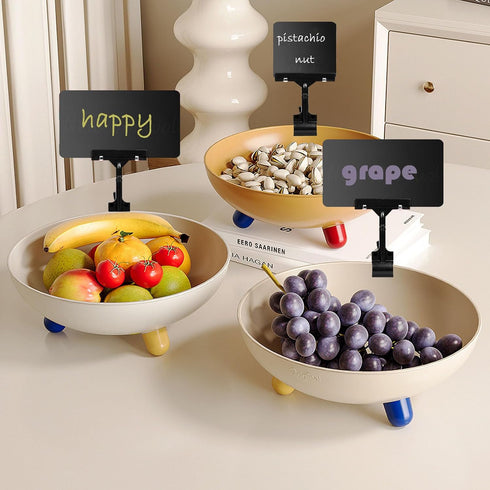 ZHENGMAI 30 Pack Mini Plastic Chalkboard Sign with Clip, Double Sided Rotating Reuse Price Signs for Business Retail