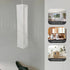 Uonlytech Japanese Paper Floor Lamp Shade: Foldable Paper Lampshade Replacement for Living Room Bedroom Office Modern