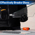 2 Pcs Glass Breaking Pliers Set - Glass Pliers with Rubber Tips for Stained Glass Cutting and Mosaics