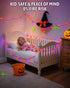 Kelumi 9.8ft 30 Halloween String Lights Battery Operated, Orange and Purple Fairy Lights with Timer Waterproof LED