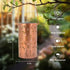 YISITEONE Dragonfly Outdoor Solar Lanterns, Garden Waterproof Metal Hanging Decor Lights for Patio Yard Pathway Lawn
