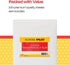 School Smart 8-1/2 11 Pack 100, 079880,Blue x in Copier Film Without Sensing Strip, of Transparency