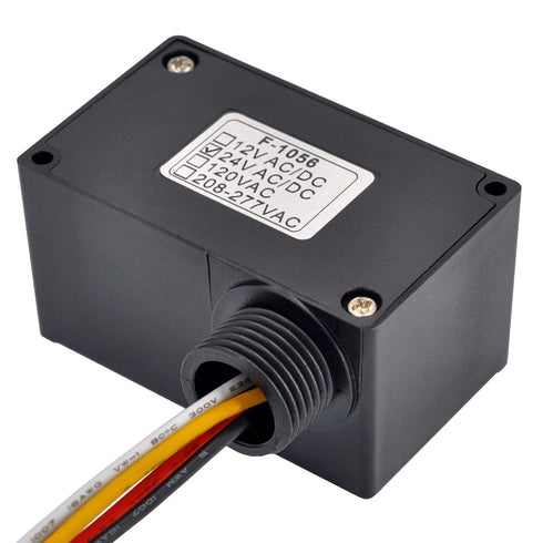 SPDT 10Amp Power Relay Module, Pre-Wired Plastic Enclosure (AC/DC 24V)
