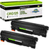 greencycle Compatible Toner Cartridge for Canon 125 CRG-125 - 2 Pack for ImageClass Printers
