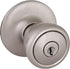 Design House 781922 Tulip Keyed Entry Door Knob, Satin Nickel