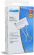 Rapesco 1493 Foldback Clips 19 mm White Pack of 80