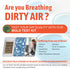 Revanak 10 Mold Testing Kit for Home Air Quality - Test Room, DIY Home Mold Detector Kit, Home Air & Surface, HVAC