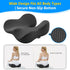 Tailbone Seat Cushion for & Sciatica Pain Relief Certified & Ergonomist-Designed Tapered Front Edge Reduces Thigh