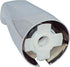 Tub Spout, Polished Chrome Finish, 5-1/4 Inch Length, Adjustable Slide Connector for 1/2 Inch Copper Pipe, No Diverter