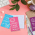 Zonon 24 Pcs Mini Colorful Notebooks, Funny Motivational Journals, Inspirational Notepads, Small Pocket Notebook for