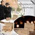 50 Share A Memory Card for Celebration of Life Decorations- Pcs Memory Cards with Wooden Box for Funeral Graduation