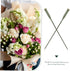 50pcs Toddmomy Flower Nutrition Tubes for Fresh Flowers Water Storage Tubes for Florist Arrangements Lightweight Design