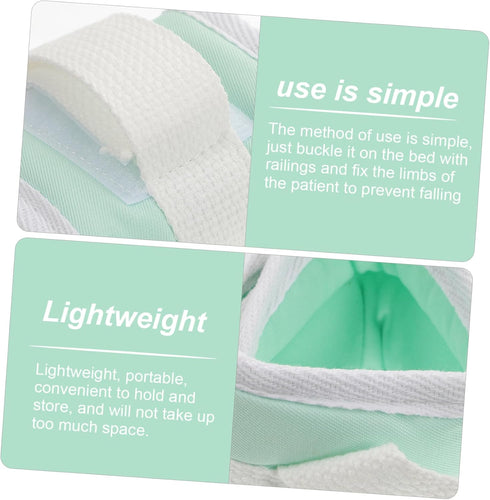 4pcs Adjustable Wrist and Foot Straps for Elderly Support