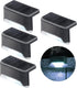 4Pack Solar Pool Light, Cold White Solar Deck Lights, Outdoor Waterproof LED Step Lights