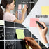 Fainne Sticky Notes (120 Pads) - 3x3 Bulk Colors, Self Stick Pads, 50 Sheets/Pad for Office School Home Supplies