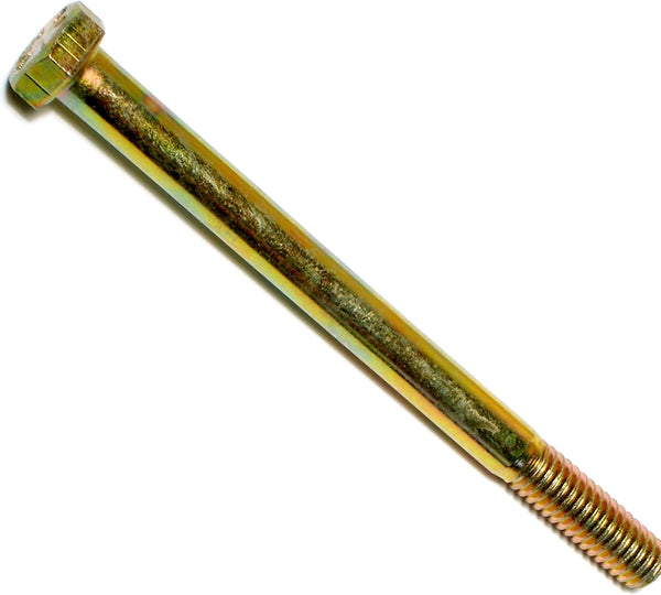 014973251741 Coarse Hex Cap - Grade 8, 5/16-18 x 4, Piece-8, Yellow