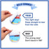 Whaline 24 Packs Sea Animal Sticky Notes, Fishbowl Shaped Notepads, 12 Designs Ocean Memo Pads for Office School
