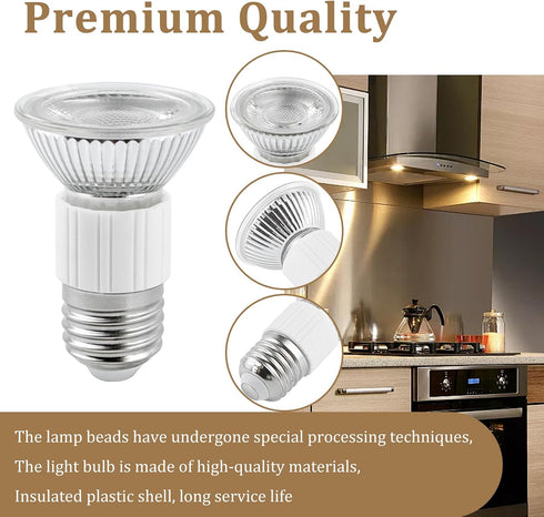 Greatshow 2-Pack Z0B0011 Bulbs Dacor,5WLED Bulb Range Hood Light Replacement for Zephyr