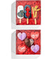 25PCS Clear White Cookie Boxes 6" x 6" x 1 ¼" with Full Window, Bakery Macaron Boxes, Cakesicle Boxes, Chocolate Bomb