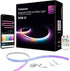 Tatazone 6.56ft Bluetooth RGB+IC COB Led Strip Light with App, Chasing COB