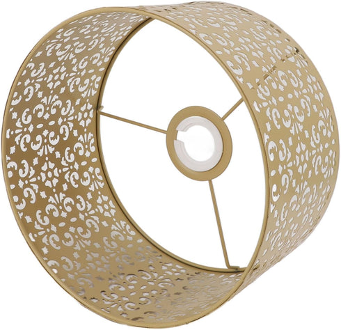 SPYMINNPOO Metal Exquisite Hollow Out Decorative Lamp Shade Soft Light for E27 E14