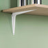 24 Pack 6 8 Inch 144 72 ZOENHOU x White Shelf Brackets, Heavy Duty L Bracket Support with Screws and Expansion Tubes