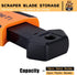 2 Pack 314Pcs -14Pcs 300Pcs REXBETI Razor Blade Scraper Tool, Razor Scraper with Extra Razor Blades Metal and Plastic