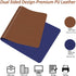 Writing Desk Pad Laptop Mat, PU Leather Desk Blotter Pad, Waterproof Durable Dual-Sided Writing Mat 16 X 24 Inch