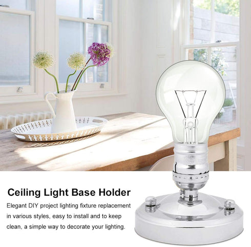 Haofy Ceiling/Wall Sconce Base, Vintage Antique Industrial Wall Light with for Restaurants Bathroom Dining Room Kitchen