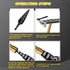 Hymnorq HVAC Tube Swaging Tool 5-in-1 Expander Drill Bit with Hex Shank for Copper Pipe, Must-Have for AC Repair