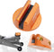 Universal Aluminum Grooved Magnetic Jack Pad, Jacking Puck Pinch Weld Frame Rail