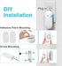 SECRUI Wireless Doorbell with 2 Buttons, Battery Operated Doorbell Kit with 52 Chimes, LED Flash, Waterproof Design