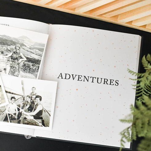 Grandparents Legacy Journal, Charcoal, 85 Pages, Memory Journal for Grandparents & Parents, Ideal Gift