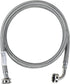 Certified Appliance Accessories Washing Machine Hose with 90 Degree Elbow, 6 Feet, Premium Braided Stainless Steel