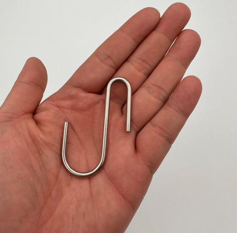 30 Pcs Stainless Steel Heavy Duty S Hooks, 2.4 Inch S Shaped Hooks for Hanging Pots and Pans