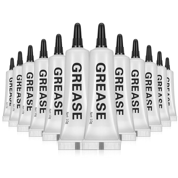Conelist 12 Pcs 0.35oz. Each Garage Door Lubricant Spray, White Lithium Grease, Screw