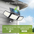 302 1200lmSolar-Powered 3 IP65 3 (1 Pack) Philips Solar Security Light Outdoor Light LEDs Waterproof Wall-Mounted Flood