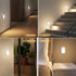 (2.68 inch 3000K 6Pack VST Motion Sensor Step Night Light, Rechargeable Battery Powered Led Light with Magnetic Suck