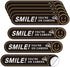 8PCS Smile You're On Camera Sticker for Car, Self Adhesive Waterproof Durable